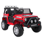 Elektrické autíčko Jeep BEAST 4x4 - MP3 - červené